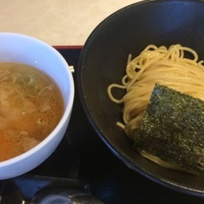 冷やしえび塩つけ麺(麺絆英)