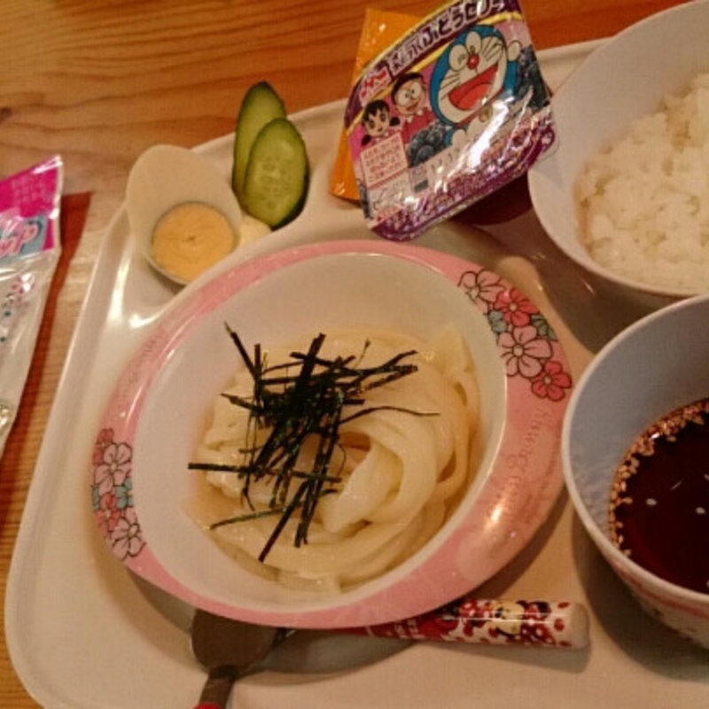 こむぎちゃんランチ(麺蔵人  鴨方)