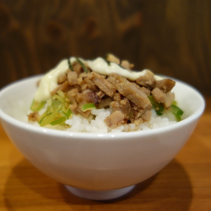 チャーシュー飯(麺道我飯 （メンドウワガマンマ）)