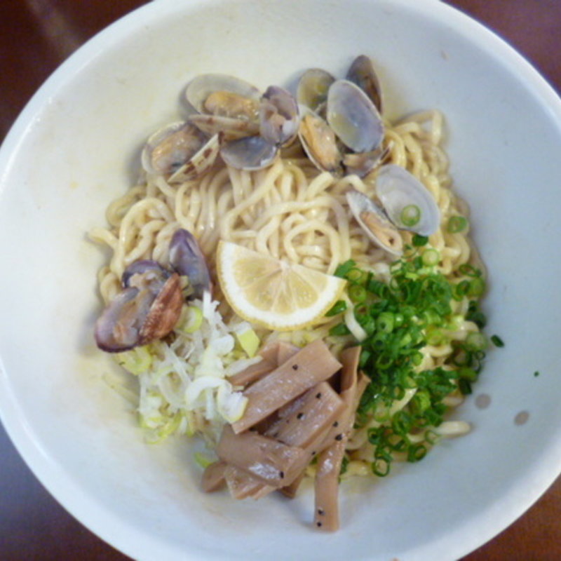 あさりバターばんめん(塩)(麺食堂 一真亭 )