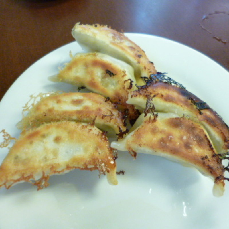 一口餃子(6ケ)(麺食堂 一真亭 )