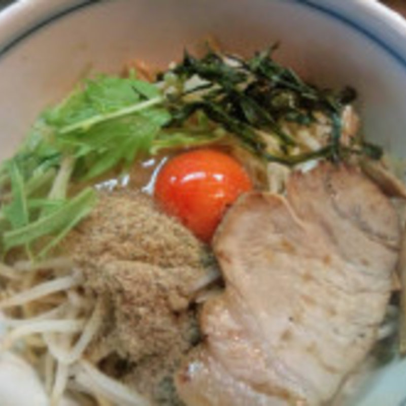 油そば(麺鮮醤油房 周月 )