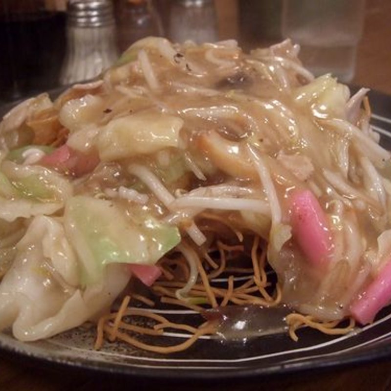 あんかけ焼きそば(黒田屋の博多ちゃんぽん)