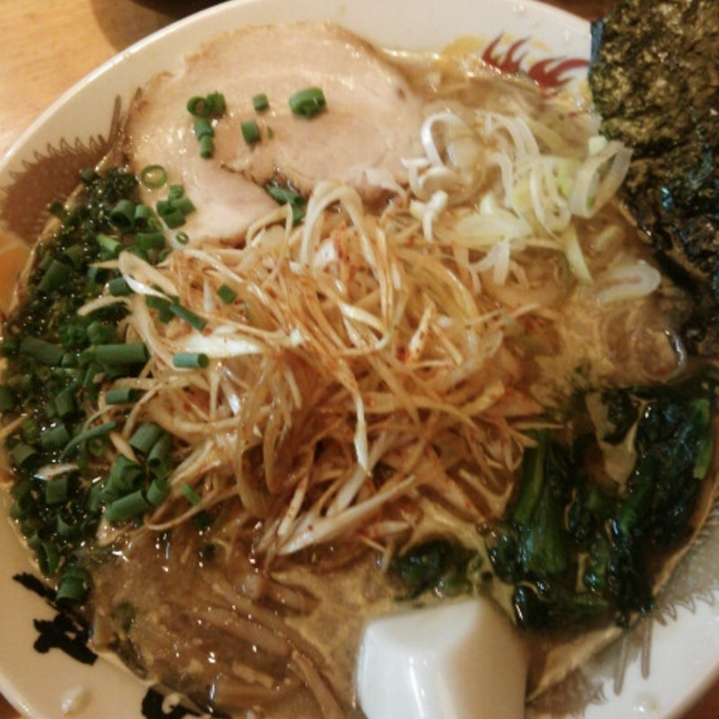ネギラーメン(黒竜)