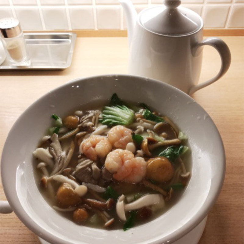 4種のきのこのタン麺セット(鼎泰豐 なんばダイニングメゾン店)