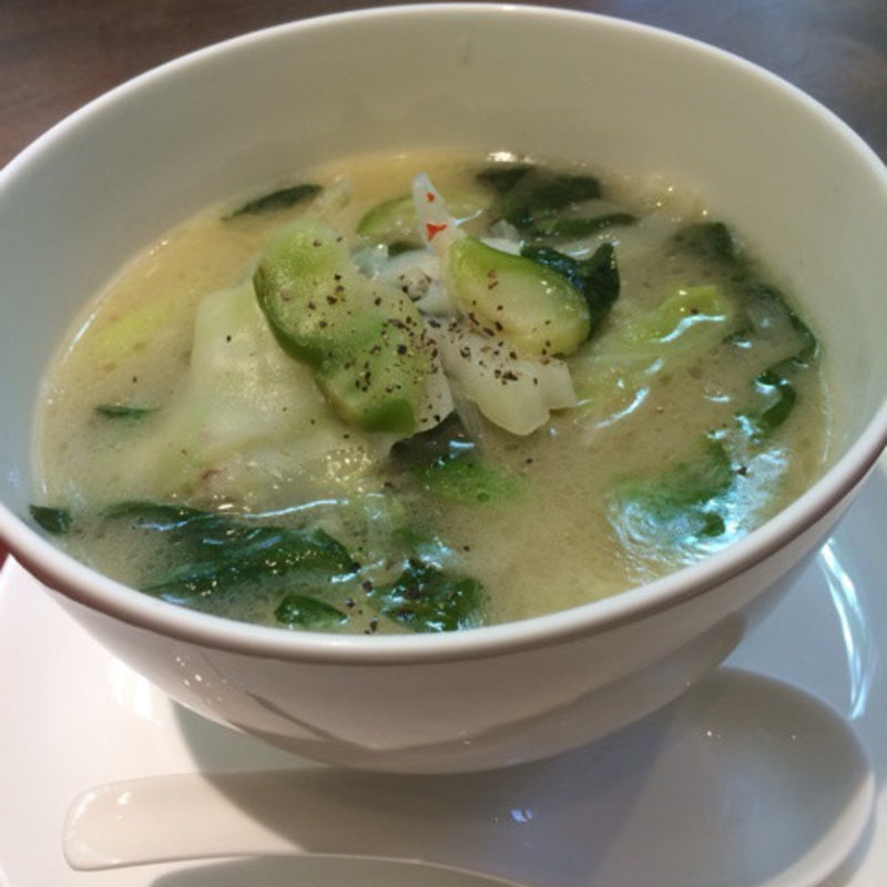 ザーサイ、キャベツのラーメン(齋華 （【旧店名】婆沙羅）)