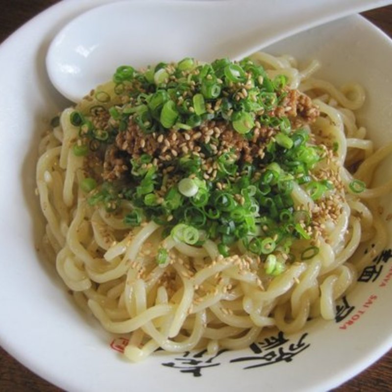 冷やし担々麺を辛さ半分(齋虎 （サイトラ）)