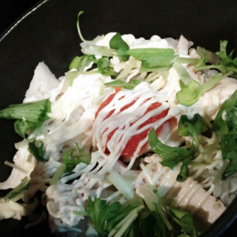 メンタイマヨ丼(龍のひげ)