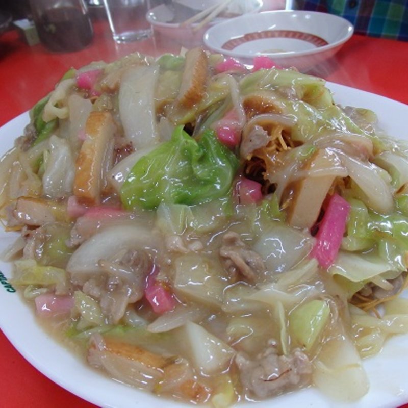 大皿の皿うどん(龍園 )