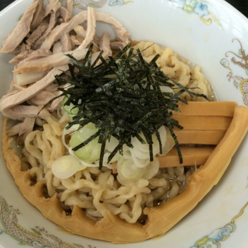 汁なし油そば（小）(龍横健 鶴岡 )