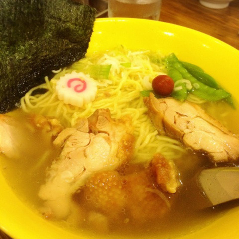 鶏叉焼塩ラーメン(龍王 （リュウオウ）)