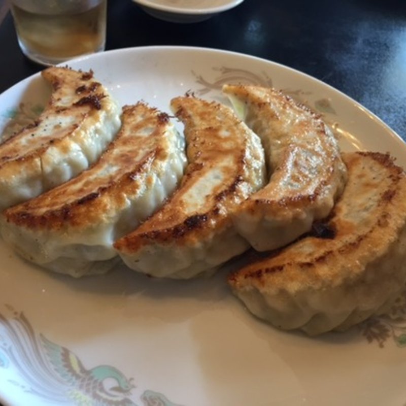 餃子定食(龍門飯店)