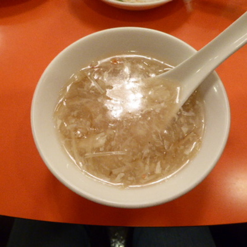 蟹肉入りふかひれスープ(龍鳳酒家)