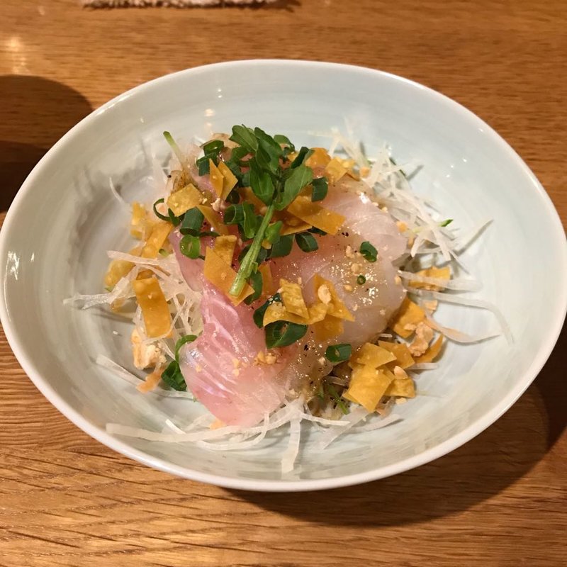 ディナーコース 真鯛のカルパッチョ(旬菜中房 和華（のどか）)