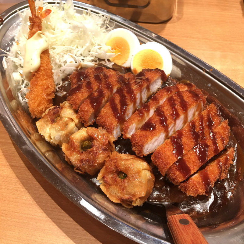 横浜マンハッタンカレー 中盛(ゴーゴーカレートレッサ横浜スタジアム)