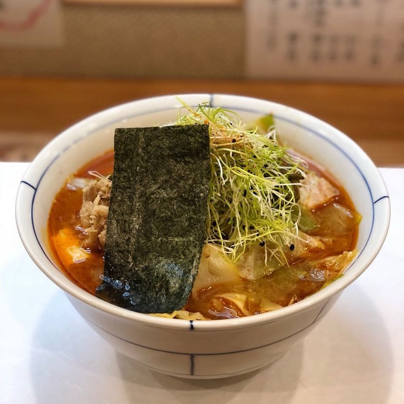 辛い辛(別邸三く 中華㐂蕎麦 萃)