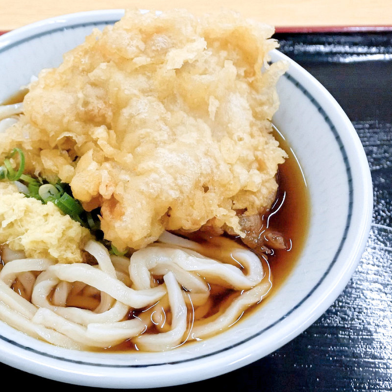 とり天ぶっかけ冷（ぶっかけ冷+とり天）(一福 まちなか店)