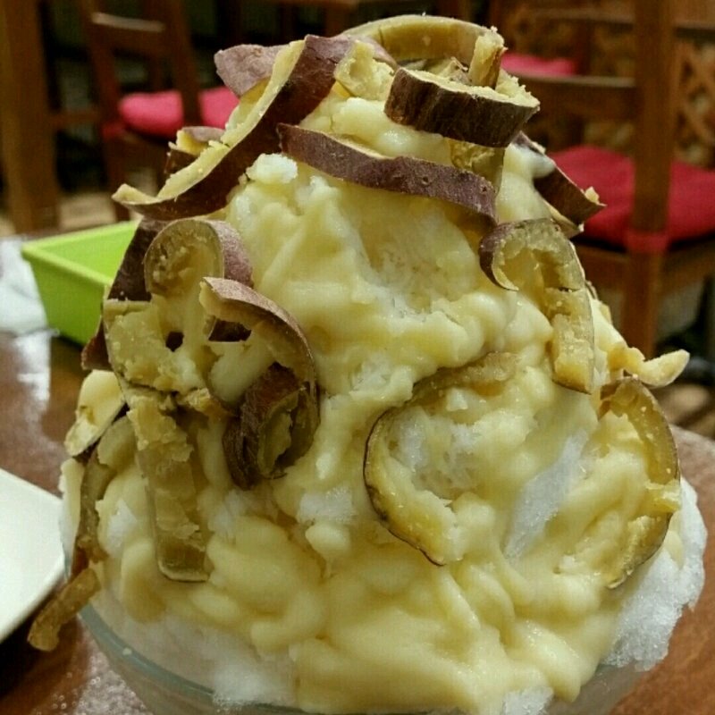 石焼き芋かき氷(山口果物 （ヤマグチクダモノ）)