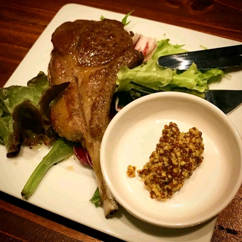 ラムチョップ  グリル(コヒツジヤ ラムマン)