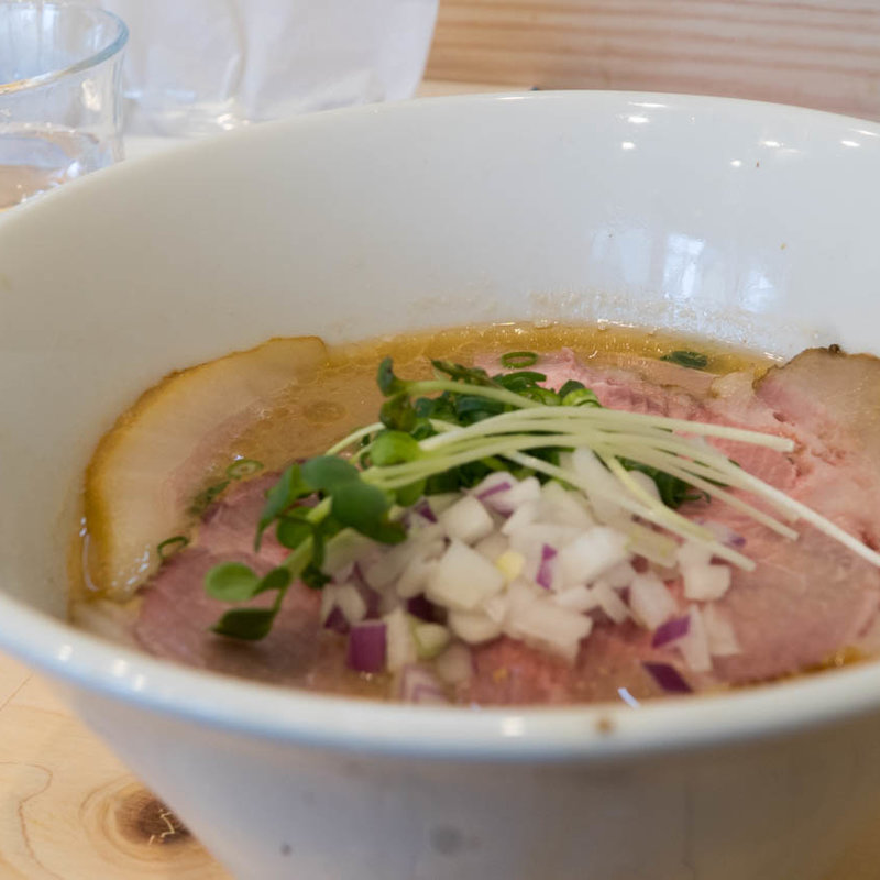 海老味噌チャーシューラーメン(中華蕎麦 丸蔵)