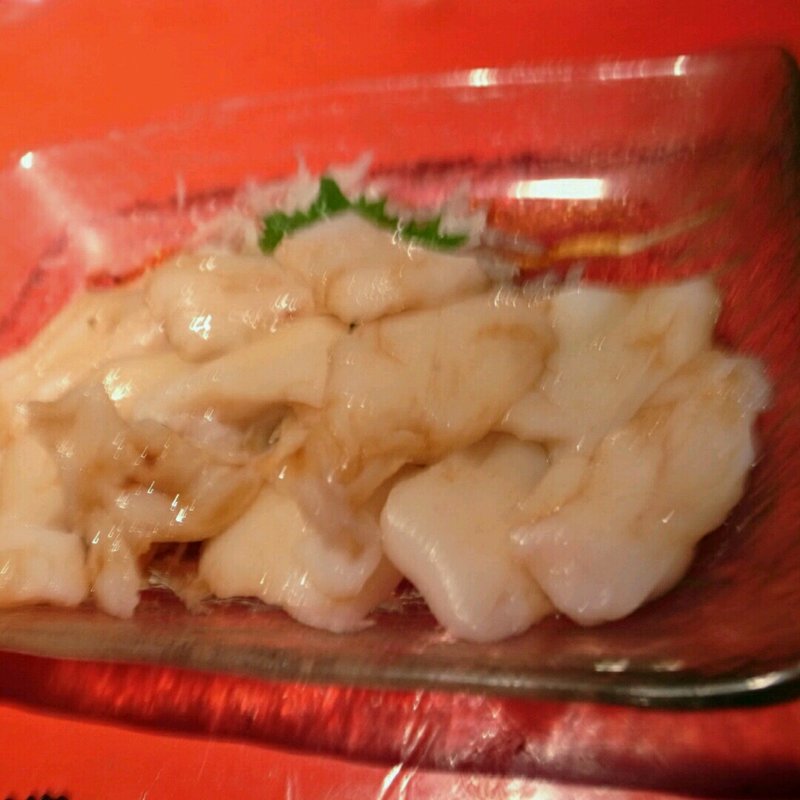 マンボウの刺身(珍獣屋)