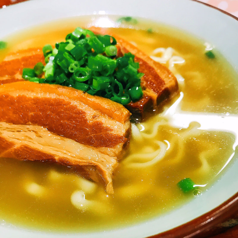 三枚肉そば 豚骨かつお出汁Ver(龍屋 （タツヤ）)