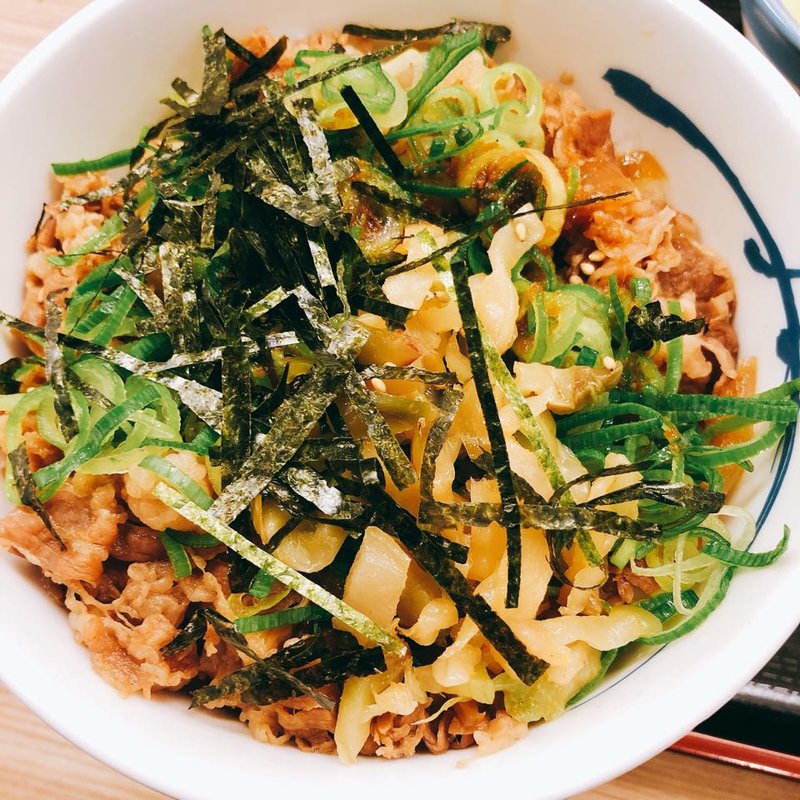 がりたま牛丼(松屋 六本木4丁目店 )