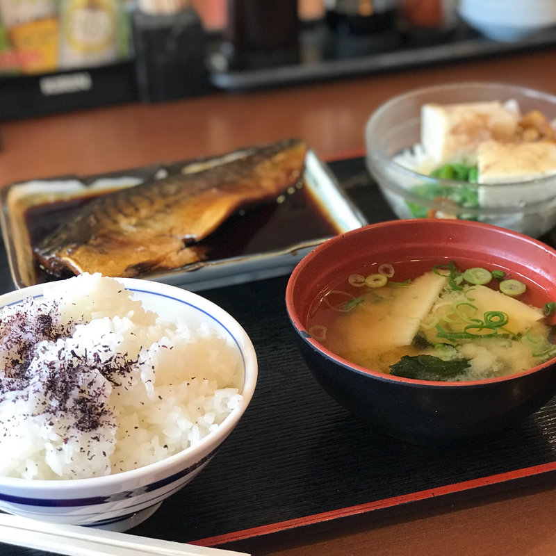 鯖の煮付け定食(めしや食堂 豊中名神口)