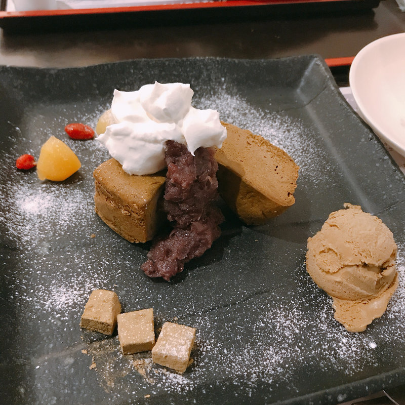 ほうじ茶のフォンダンショコラ(あべまき茶屋 （あべまきちゃや）)