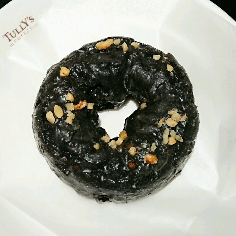 ブラウニーウォルナッツドーナツ(タリーズコーヒー アトレ吉祥寺店)