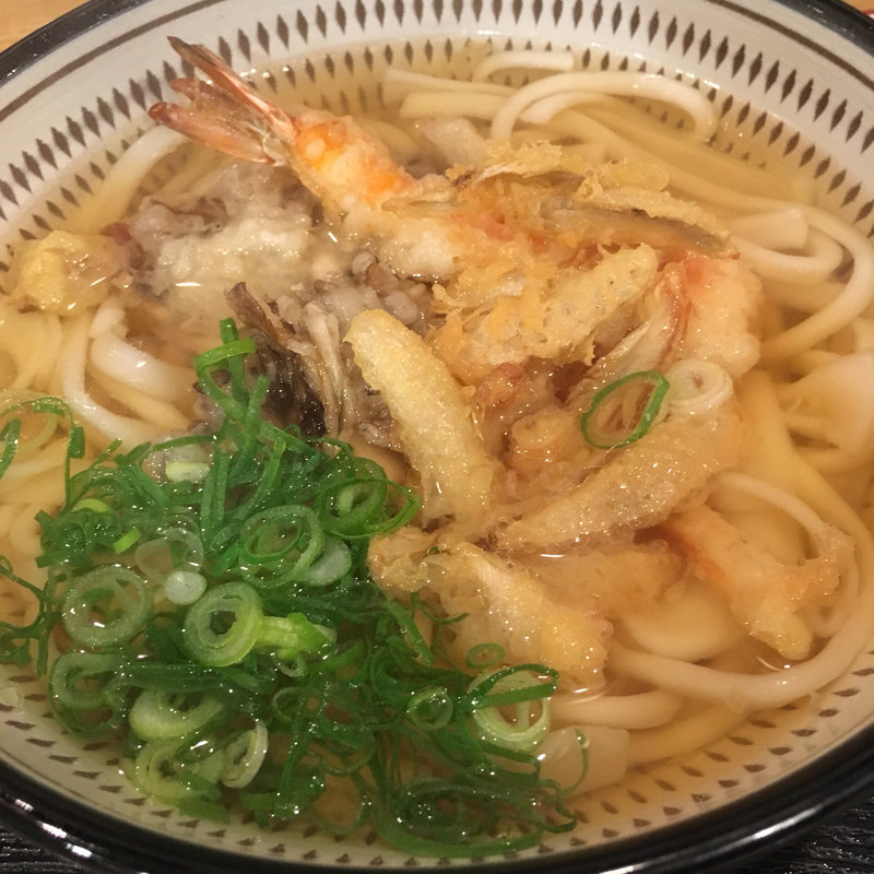 ガッツリうどん(久留米うどん&焚き火焼 にくらしか)