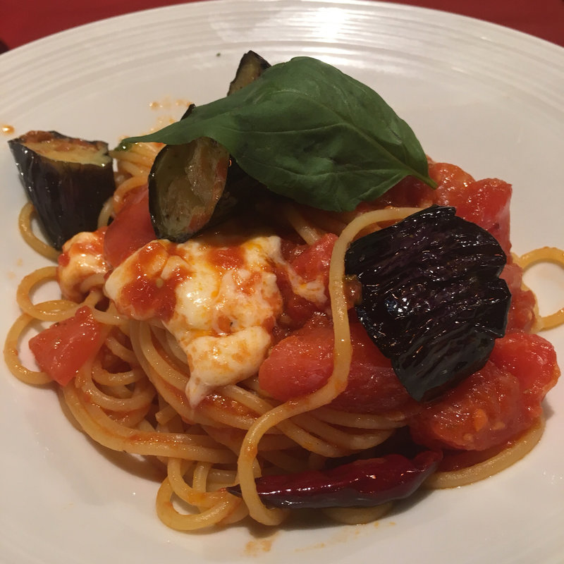 茄子とモッツァレラチーズの"シチリアーナ"(パパミラノ 信濃町店 )