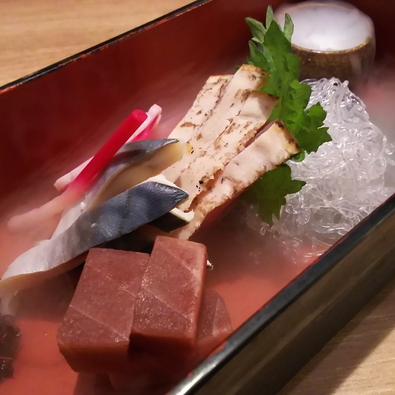 お造りの宝石箱(八海山バル 溝の口本店)