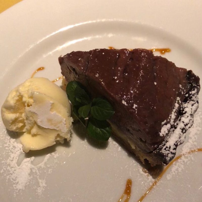 バナナタルト(レストラン ボンジョリーナ 高円寺)