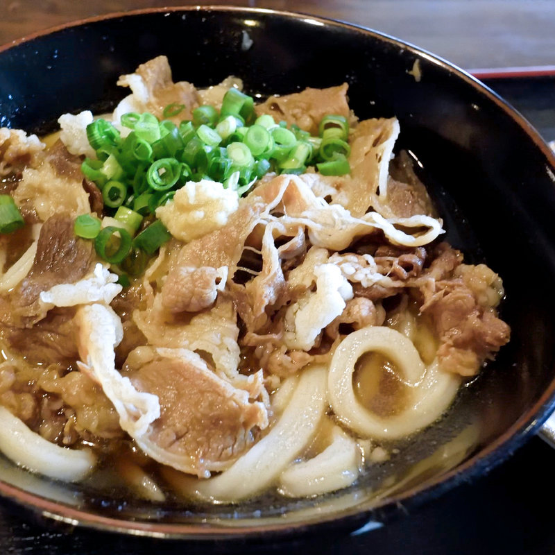 肉ぶっかけ冷(ヨコクラうどん )