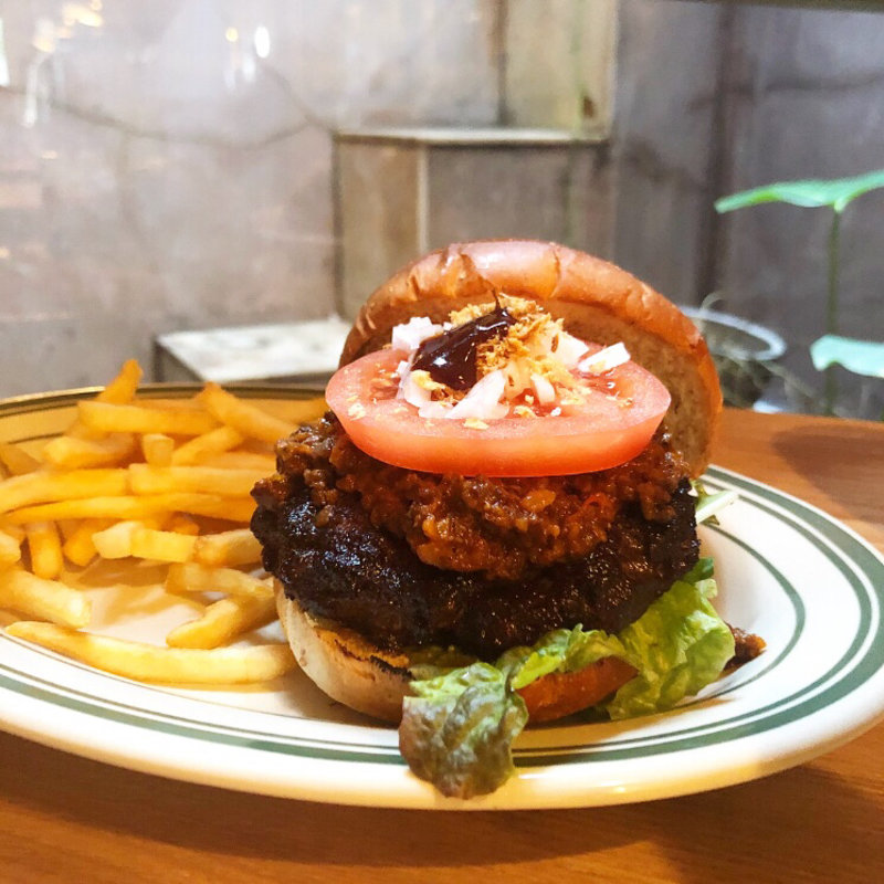 ハンバーガー(IL LAGO)