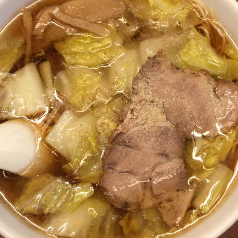 白菜ラーメン(中国料理 鉄人)