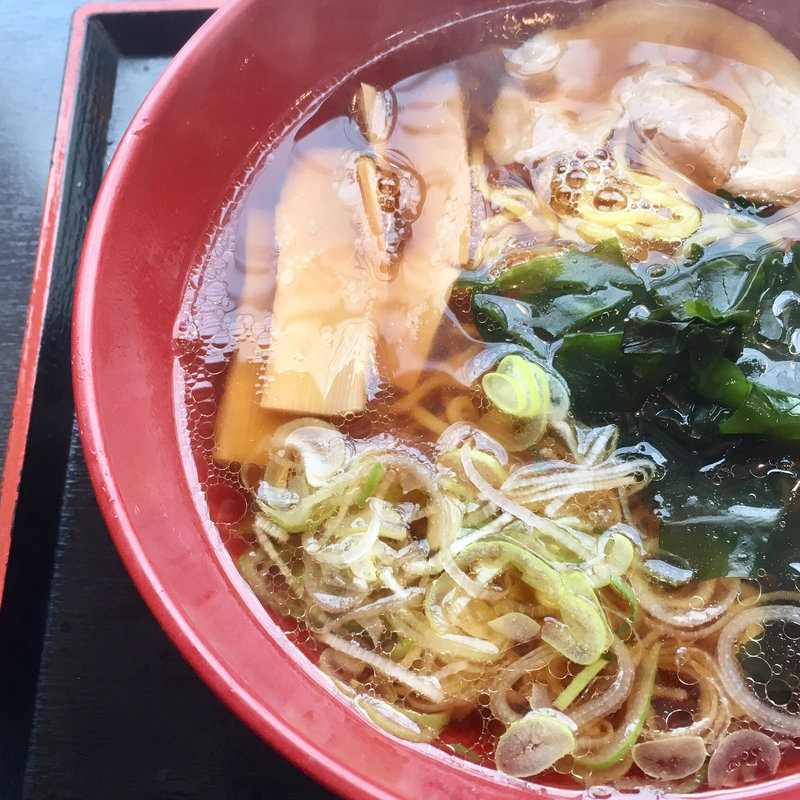 中華そば(ゆで太郎 南一条店)