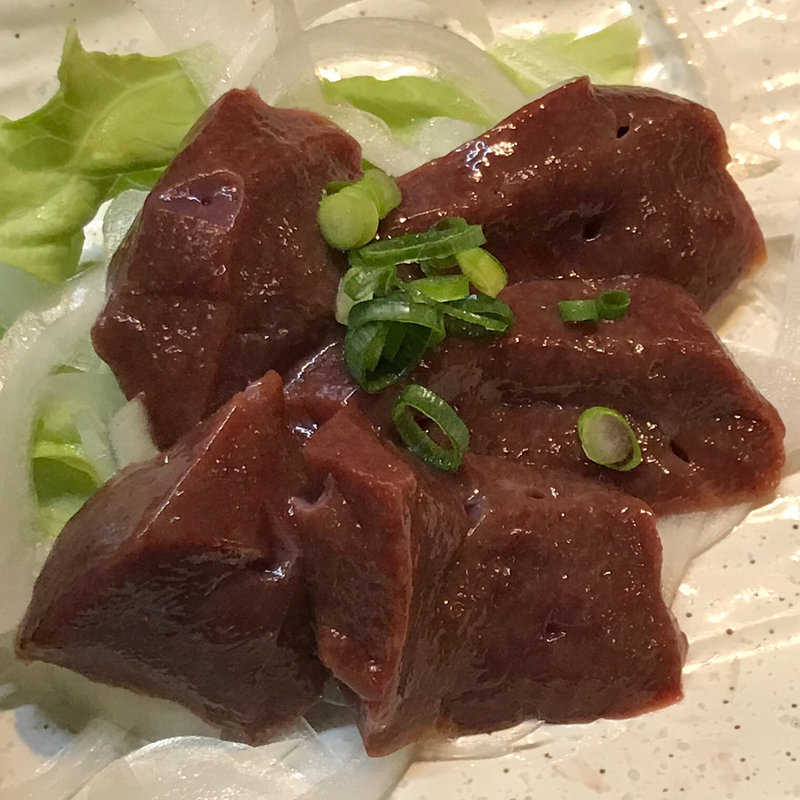 馬レバー刺し(むつ五郎 （むつごろう）)