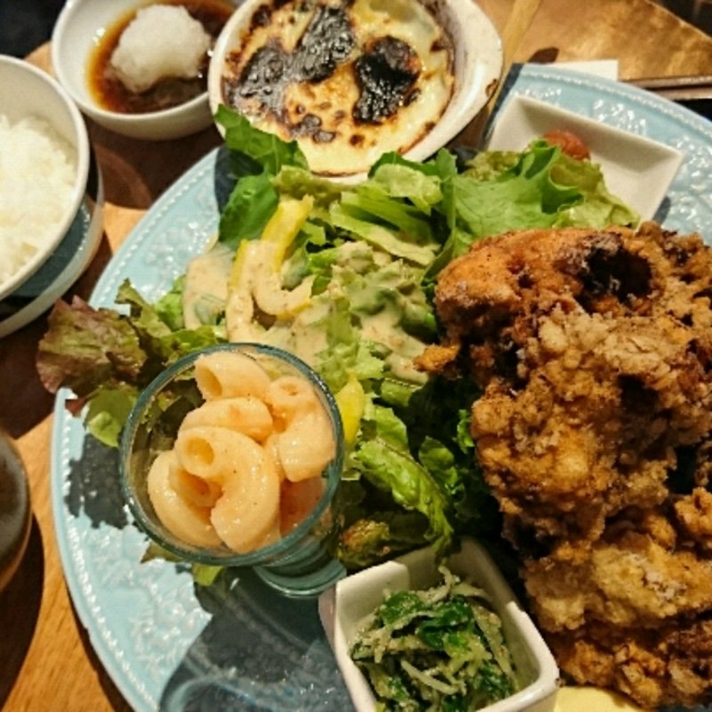 唐揚げランチ(バウバウキッチン （BOW BOW KITCHEN）)
