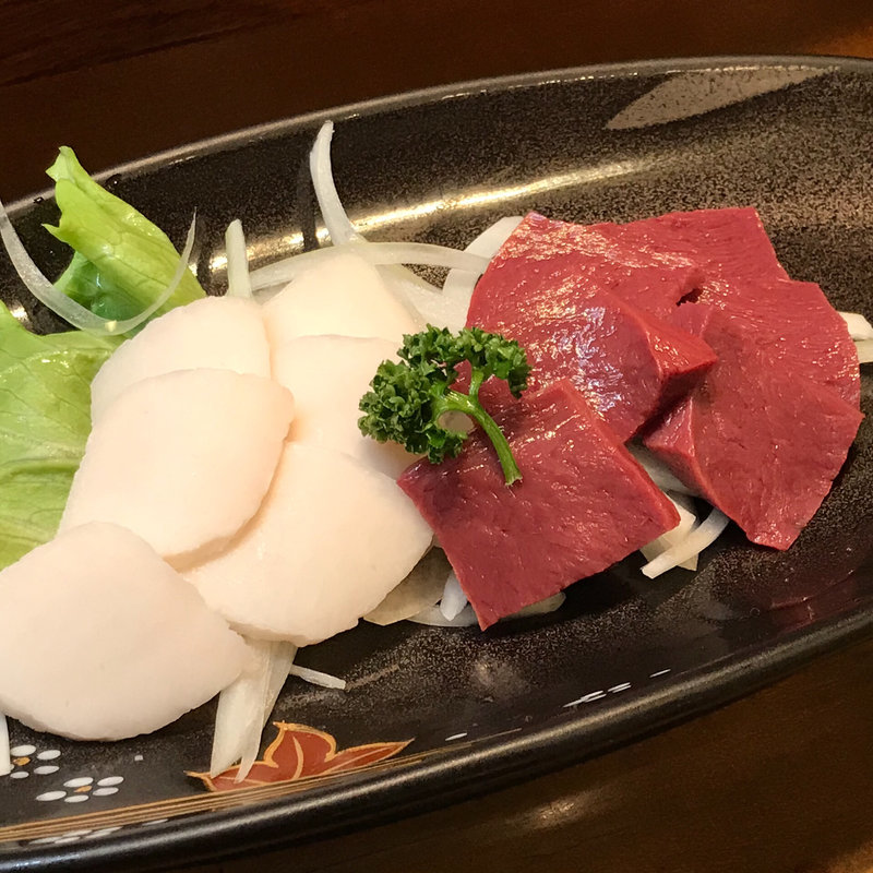 コーネ刺し 心臓刺し(むつ五郎 （むつごろう）)