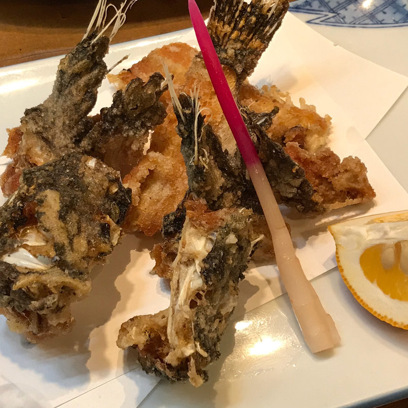 オコゼ 骨せんべい(むつ五郎 （むつごろう）)