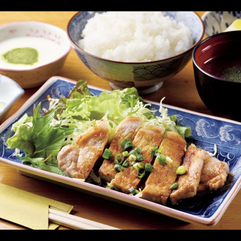 ポーク焼肉ダレランチ(玉露園喫茶室 )