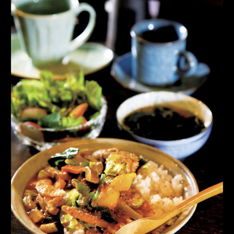 地鶏と野菜のカレーライス(茶々)