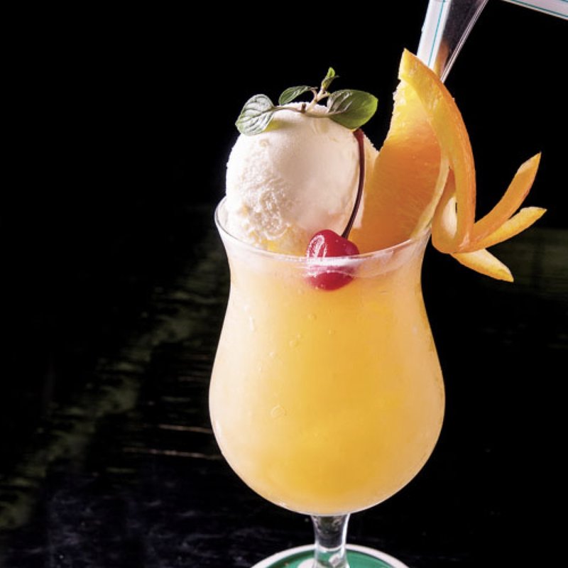 オレンジフロート(喫茶 ブリッヂ)