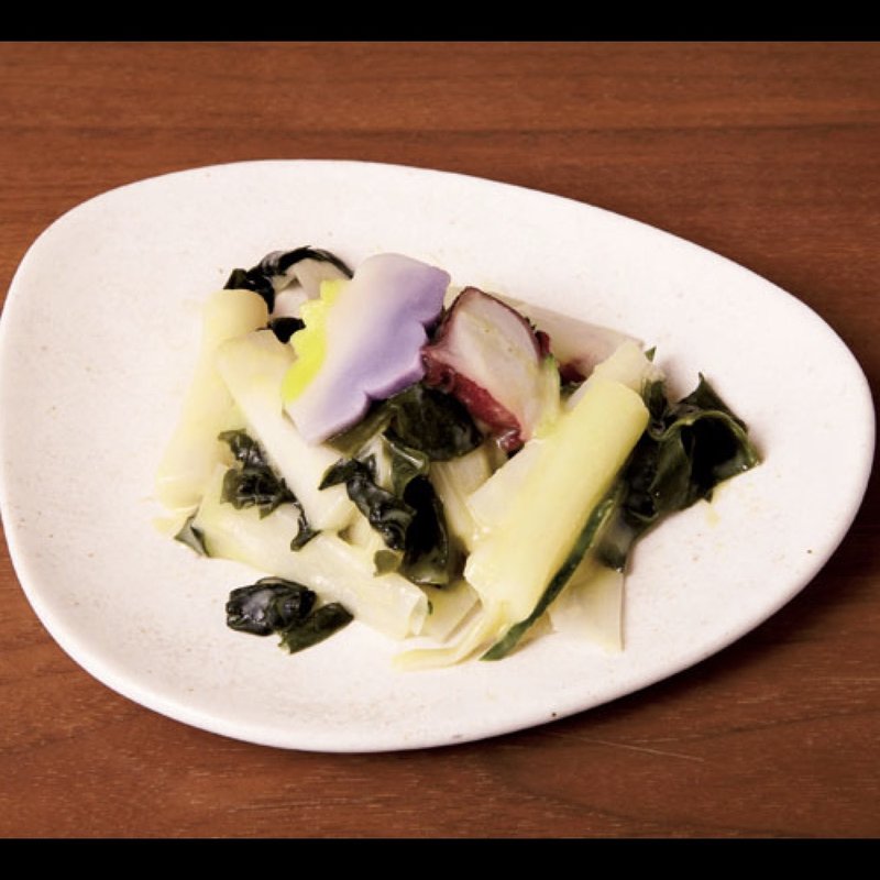 江戸千住葱のぬた(蕎肆 穂乃香)