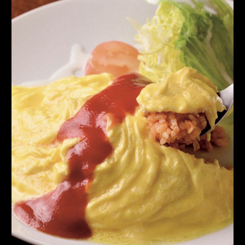 ふんわりとろ〜りオムライス(すぎ)