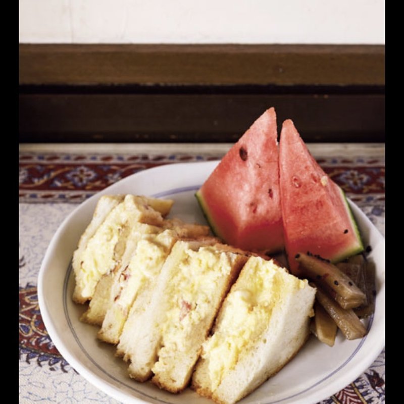 焼きサンドセット(かんだデザート 北欧紅茶)