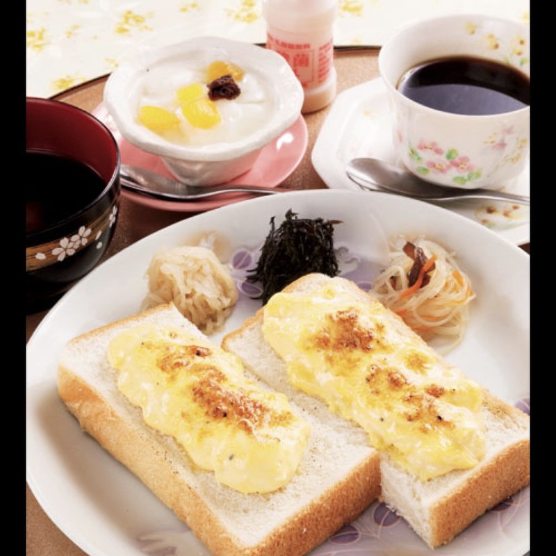 大人のrichたまごトーストモーニング(とらカフェ)