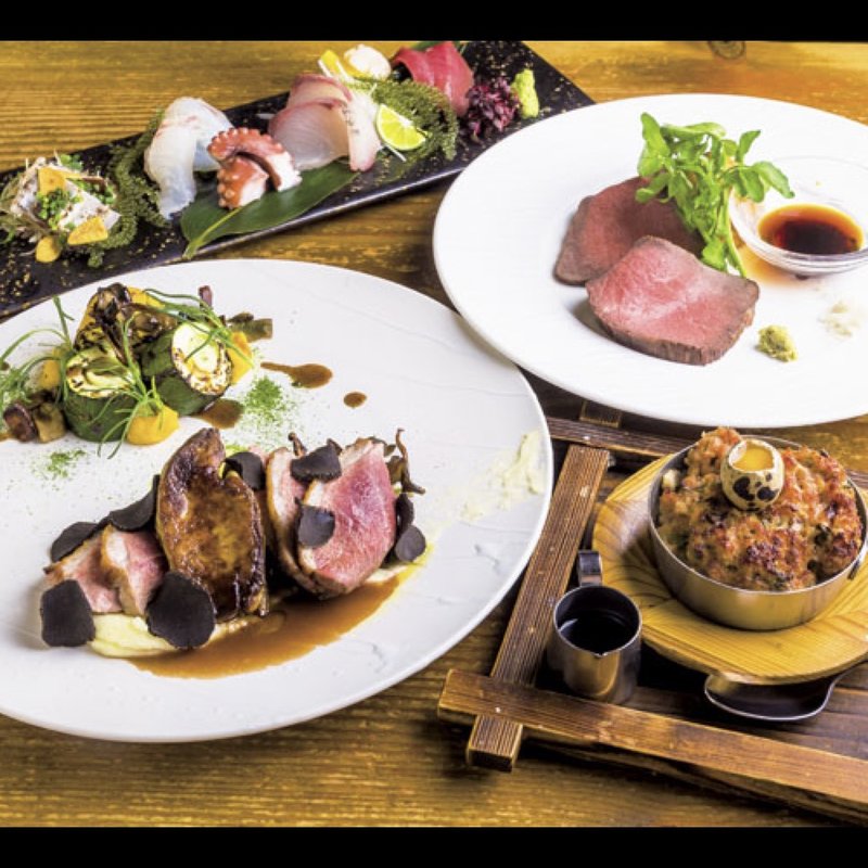 ツムラ本店 河内鴨のロッシーニ(DININGあじと )